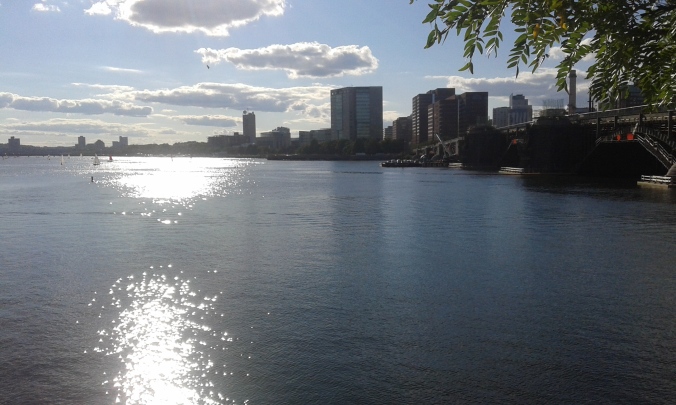 Uitzicht over de Charles River